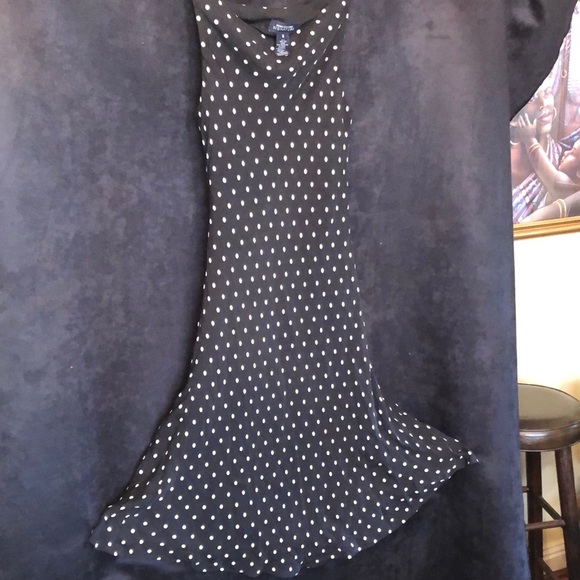 Polkadot black dress - Picture 2 of 4